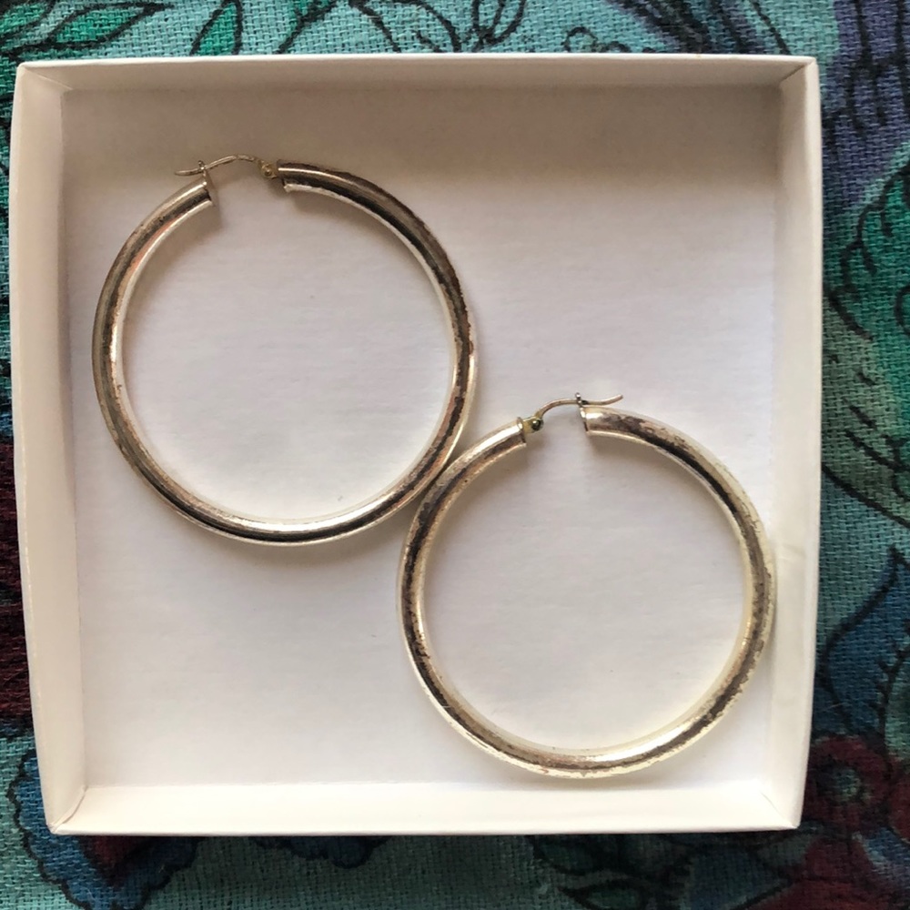 Vintage hoop earrings